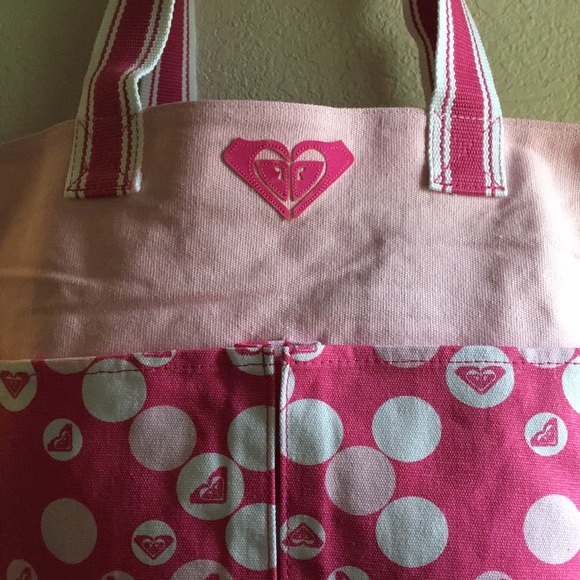 Roxy pink duffel bag - Picture 3 of 3